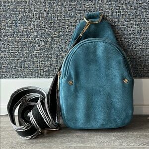 Mali + Lili Suede Sling Bag